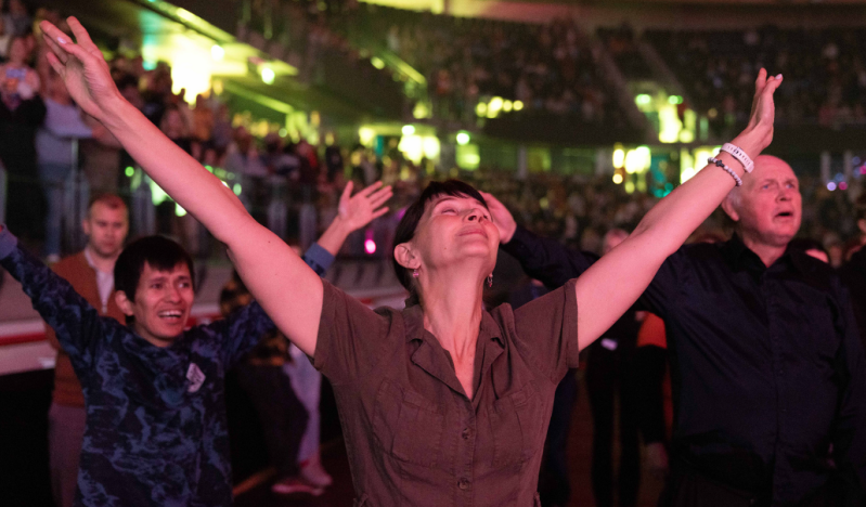 Evangelist Will Graham toured Florida after outreach in Estonia, with hundreds responding to gospel