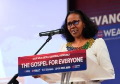 Dr. Seble Daniel calls believers to live out reconciliation at WEA General Assembly opening devotional