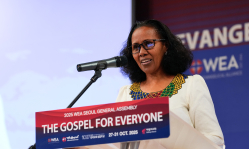 Dr. Seble Daniel calls believers to live out reconciliation at WEA General Assembly opening devotional