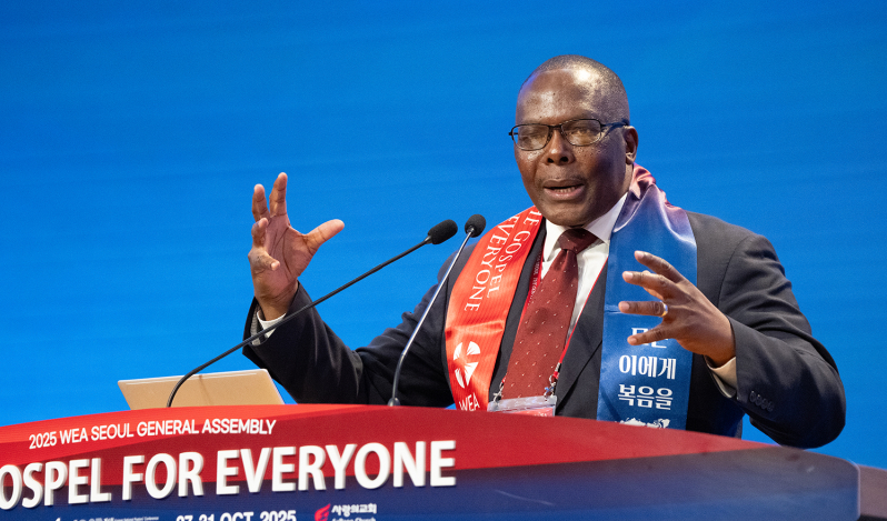 ‘Let there be light’: WEA Executive Chair Goodwill Shana calls for unity in diversity at global assembly in Seoul