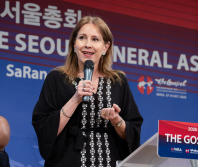 Paraguayan disability advocate calls for radical inclusion at WEA General Assembly in Seoul