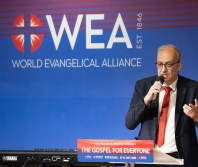 'Grace brings us all close to God — and makes us one,' says Botrus Mansour in devotional on final day of WEA Assembly