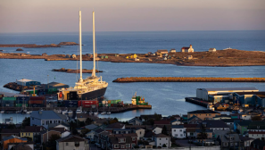 Climate scientist hails wind-powered cargo ship Neoliner Origin as sign of real-world solutions