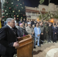 Jenin residents relight Christmas tree two days after arson; police arrest suspects