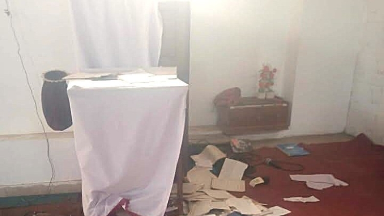 Church building vandalized in Pakistan