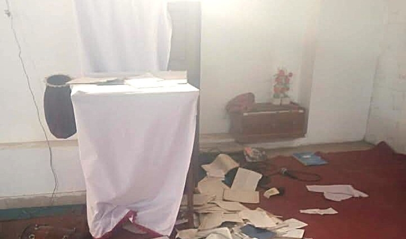 Church building vandalized in Pakistan