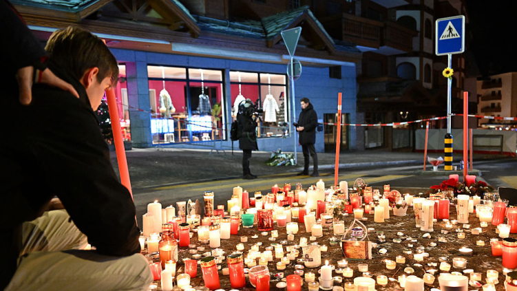 Churches across Switzerland to open doors on national day of mourning after deadly fire