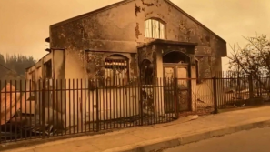 Churches among buildings destroyed by wildfire in southern Chile