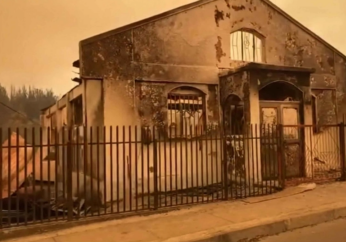 Churches among buildings destroyed by wildfire in southern Chile