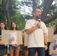 'Rally for Samuel' held in Brisbane after images allegedly show aborted boy dying while sucking his thumb
