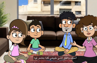 Jordanian animation video brings practical help to families facing war anxiety