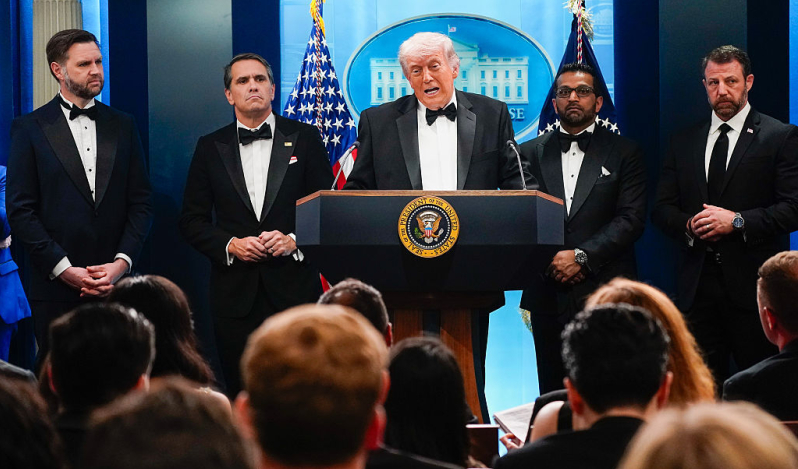 Trump strikes defiant tone after WHCA dinner shooting, calls Americans to resolve differences peacefully