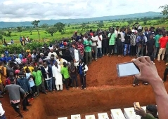 Funeral services held for 30 Christians massacred in Nigeria