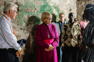 Archbishop of Canterbury promises remedial ‘action’ on historic slave trade on castle visit