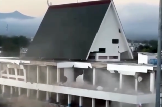 Powerful magnitude-7.7 earthquake strikes Indonesia's Flores Island