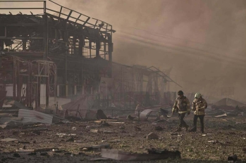 Russian strike destroys humanitarian warehouse run by Christian ministry in Ukraine
