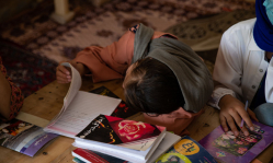 Afghanistan is the only country that bars girls past sixth grade. New research shows they are still learning.