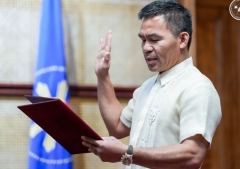 Manny Pacquiao takes up anti-poverty role in Philippines, urged to lead with faith and integrity