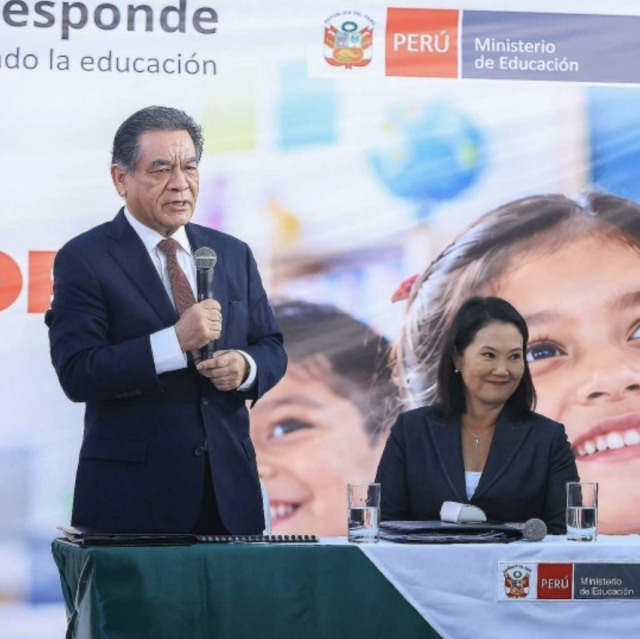 Peru's president unveils school reform to remove content her government considers ideological