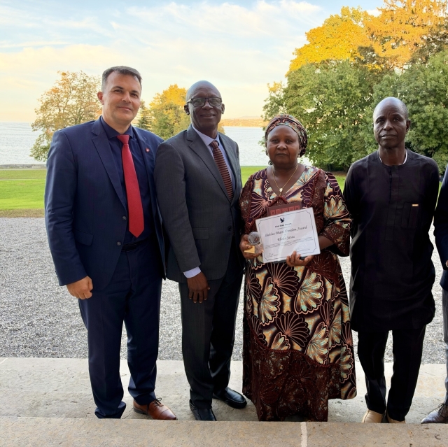 Nigerian mother acquitted of blasphemy receives Shahbaz Bhatti Freedom Award