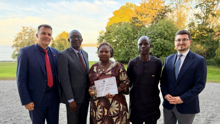 Nigerian mother acquitted of blasphemy receives Shahbaz Bhatti Freedom Award