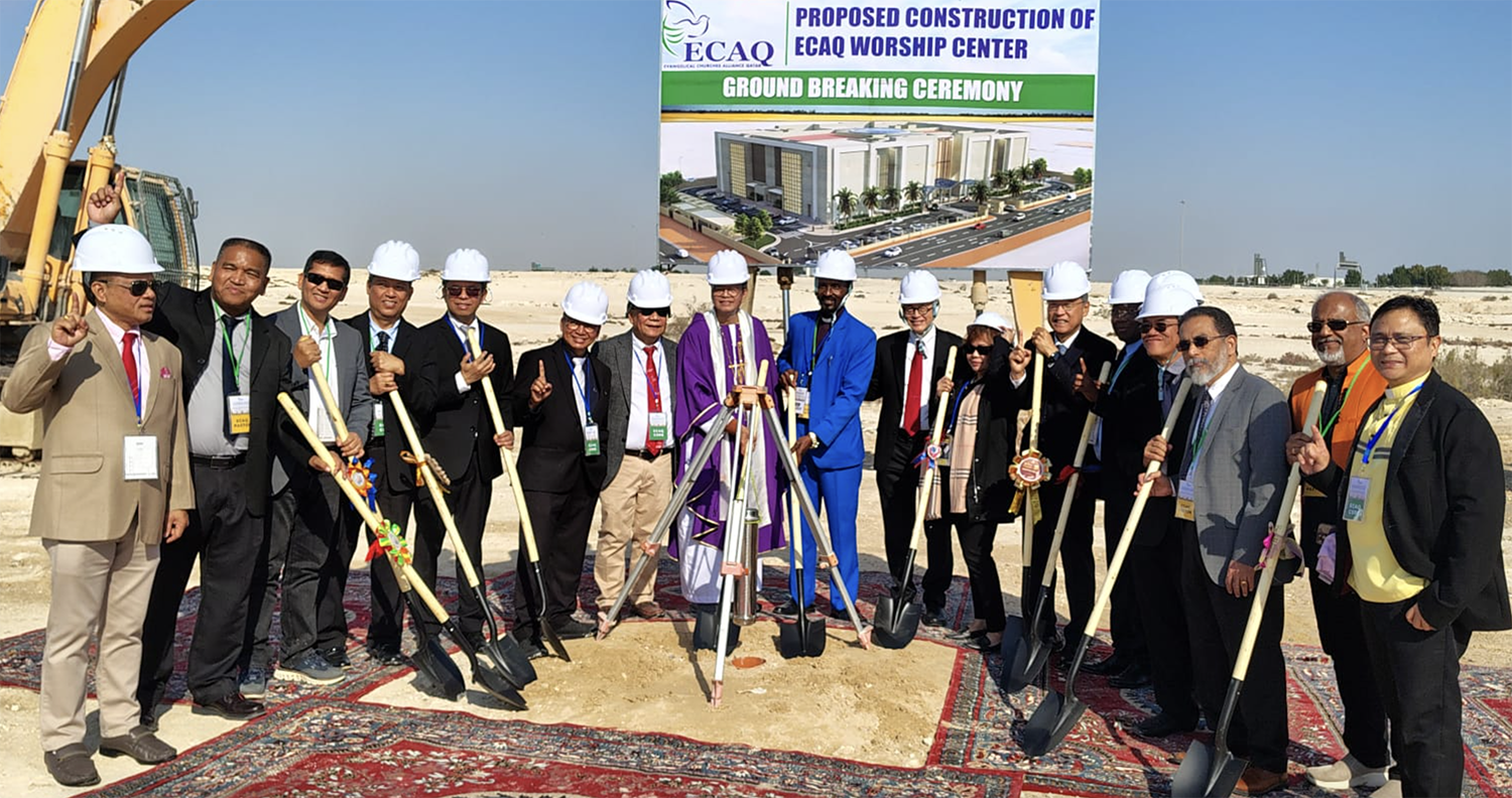WEA & Evangelical Churches Alliance in Qatar hold groundbreaking ...
