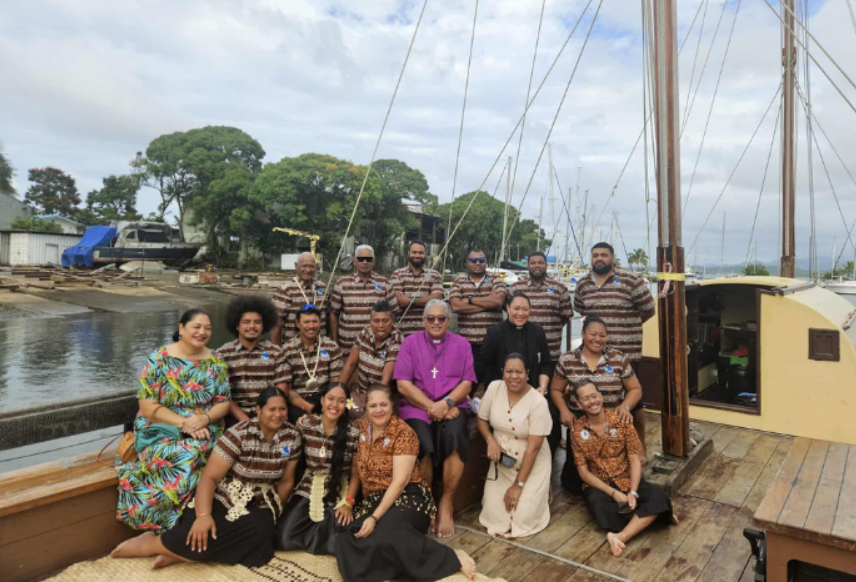 Polynesian Anglican woman joins traditional voyage to voice youth concerns at Pacific Islands Forum