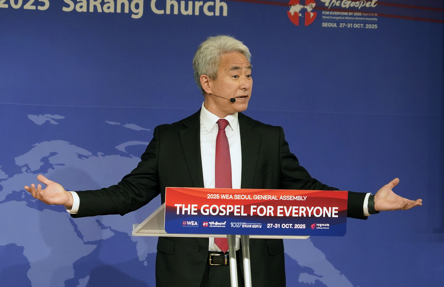‘Every person has a place at the table of God’: Walter Kim urges global Church toward reconciliation