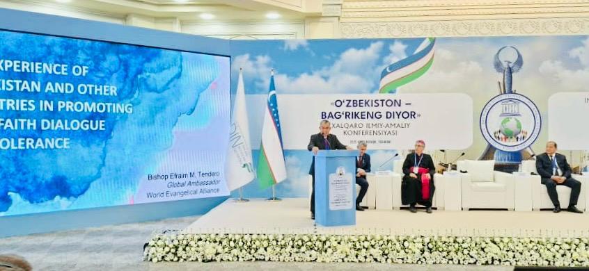 ‘Tolerance is crucial for peace,’ global evangelical leader tells Uzbekistan interfaith conference