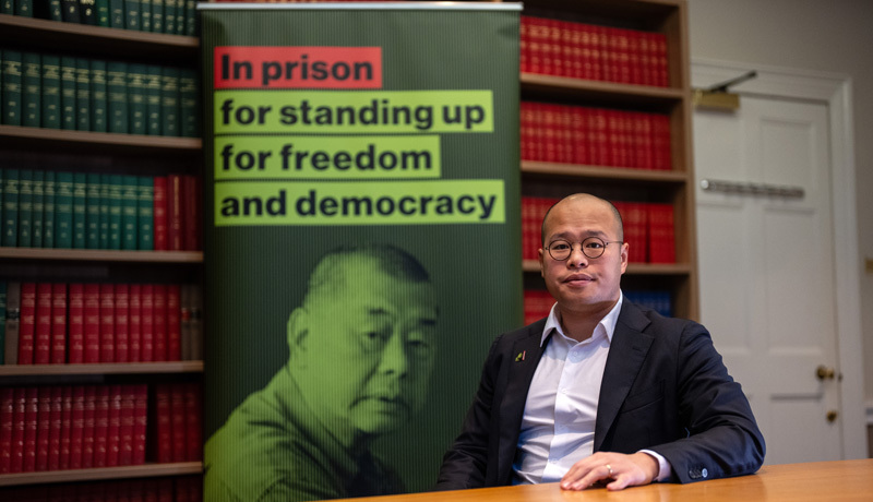 Imprisoned freedom advocate Jimmy Lai rewarded with sweet joy and love